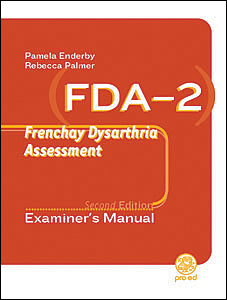 FDA-2: Frenchay Dysarthria Assessment-Second Edition